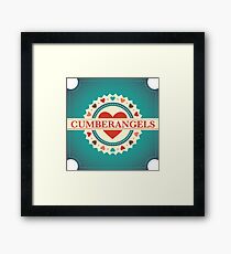 Cumberangels logo Framed Print