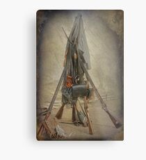 Battle for Calico Metal Print