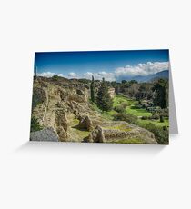 Pompei Greeting Card
