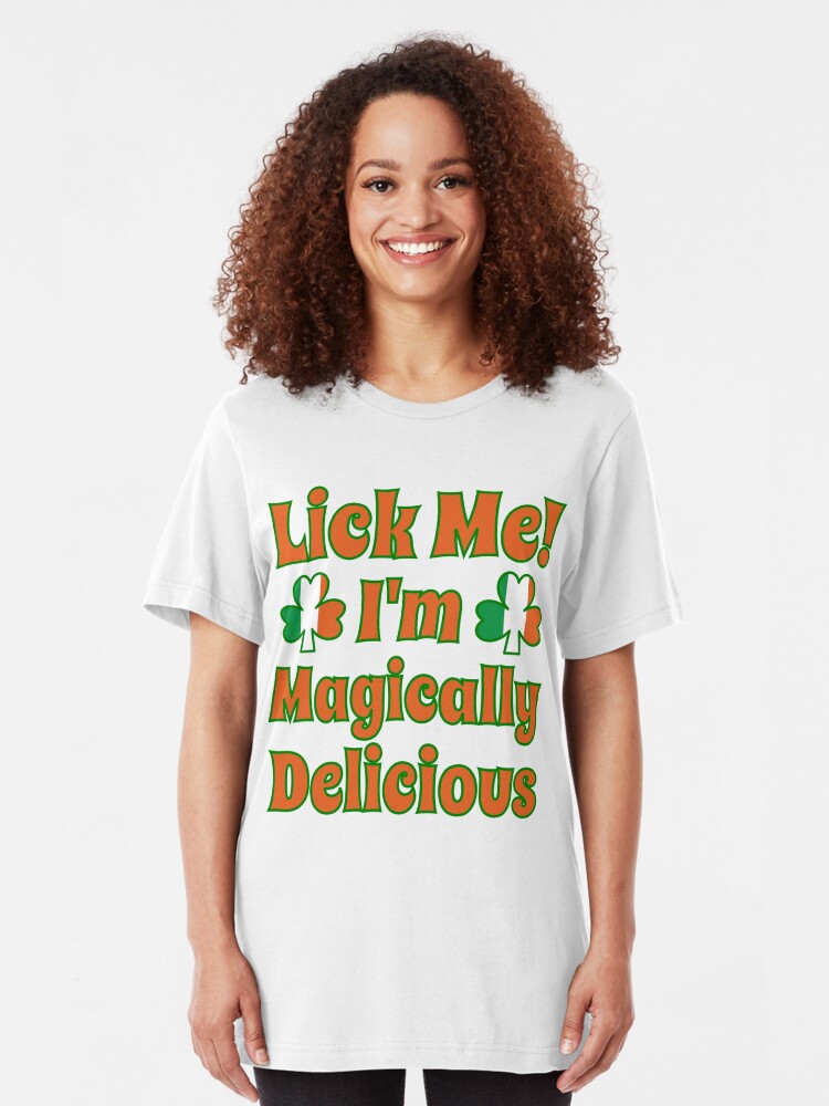 wanna lick t shirt