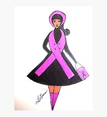 Breast Cancer Awareness Cards Photographic Print
