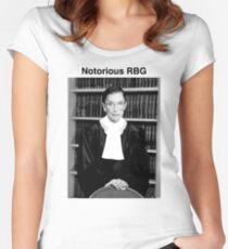 Notorious RBG Tailliertes Rundhals-Shirt