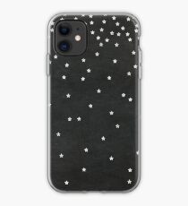 Chalkboard Falling Stars iPhone Case