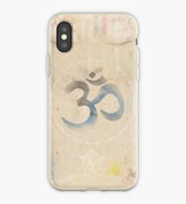 Om Old letter iPhone Case