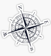 Compass Sticker