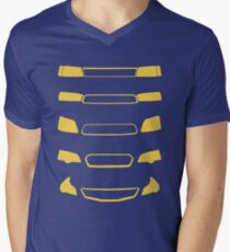 Subaru Legacy Generations Men's V-Neck T-Shirt