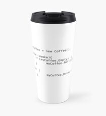 Coffee Script Travel Mug