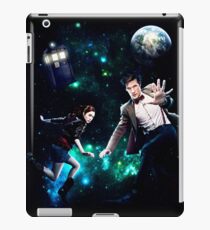 Amy and The Doctor in Space iPad Case/Skin