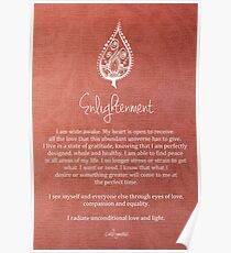 Affirmation - Enlightenment Poster