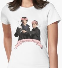 I believe in Johnlock Women's Fitted T-Shirt