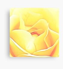 Soft Yellow Canvas Print