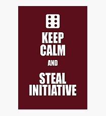 Lámina fotográfica Steal Initiative