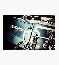 Amsterdam bicycle Photographic Print
