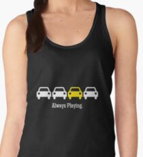 Cabin Pressure - Always Playing Yellow Car Women's Tank Top