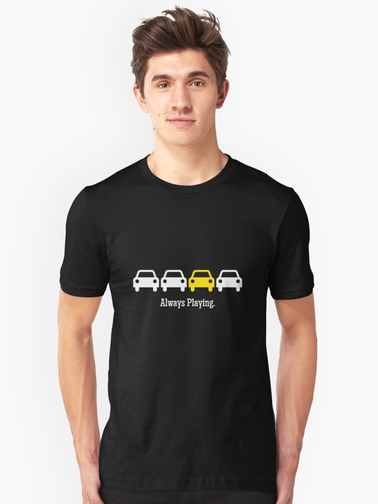 Cabin Pressure Always Playing Yellow Car T Shirt By