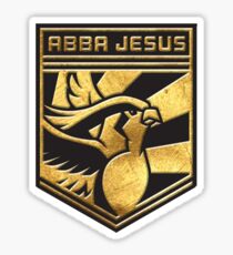 "ABBA JESUS!" Twitch Plays Pokemon Merch! Sticker