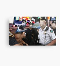 cops and robbers Metal Print
