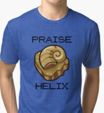 ༼ つ ◕_◕ ༽つ PRAISE HELIX ༼ つ ◕_◕ ༽つ Tri-blend T-Shirt