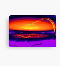 Absolute Zero Canvas Print