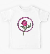 Stained Glass Rose | Beauty and the Beast Kids Tee