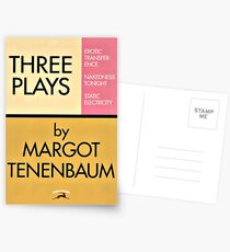 Three Plays by Margot Tenenbaum Postcards