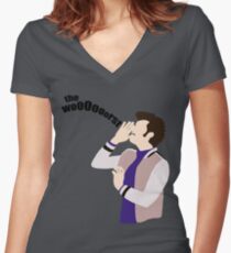 The WooOorst Women's Fitted V-Neck T-Shirt