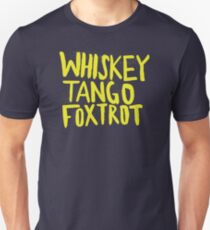 Whiskey Tango Foxtrot - Color Edition Unisex T-Shirt