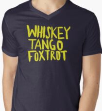 Whiskey Tango Foxtrot - Color Edition Men's V-Neck T-Shirt