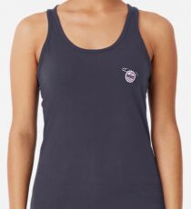 Grape Soda Badge Racerback Tank Top