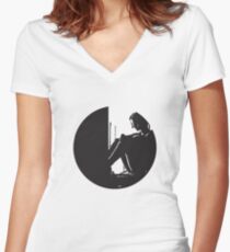 Mathilda Leon: The Professional Women's Fitted V-Neck T-Shirt