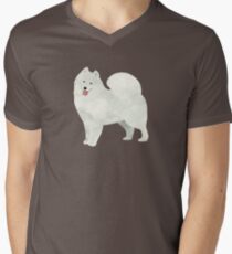 Samoyed Men's V-Neck T-Shirt