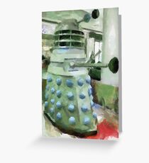Exterminate Greeting Card