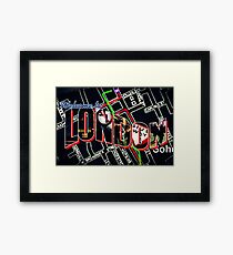Welcome To London - Sherlock Version #1 Framed Print