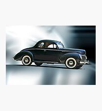 1940 Ford 'Deluxe' Coupe Photographic Print