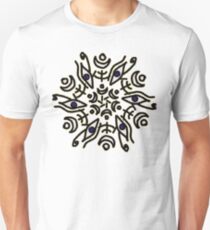 Eye of Horus symmetry Slim Fit T-Shirt