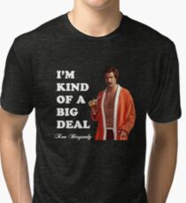 Anchorman - Ron Bergundy - "Big Deal" Tri-blend T-Shirt