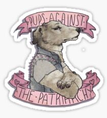 Pups Against the Patriarchy Sticker