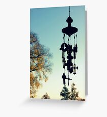 Cross Chimes Greeting Card