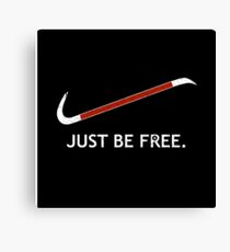 Just Be Free Canvas Print