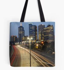 Batman to city Tote Bag