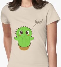 Do you wanna a hug? Women's Fitted T-Shirt