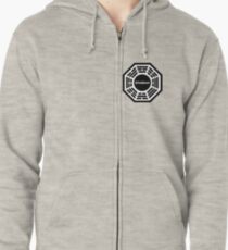Dharma Initiative logo uniform Zipped Hoodie