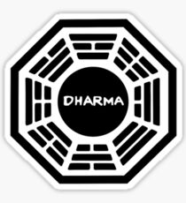 Dharma Initiative logo uniform Sticker