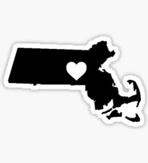 Massachusetts <3 Sticker