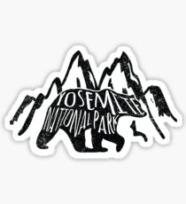 Yosemite National Park Sticker