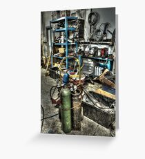 Garage Mentality Greeting Card