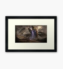Dune Sandworms Framed Print