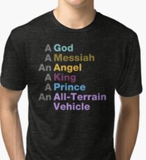 The Team in Helvetica Neue Tri-blend T-Shirt
