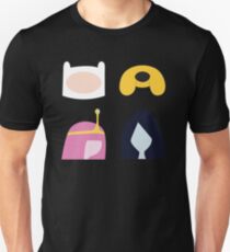 Simplistic Dudes and Dudettes Unisex T-Shirt