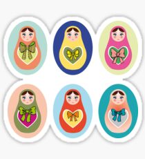 doll matryoshka Sticker
